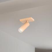 Arcchio kattokohdevalo Brinja Slim, ruskea, 1-lamppuinen, GU10 MR11