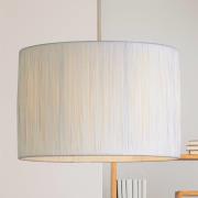 Riippuvalaisin Morianna, valkoinen, palmikuitu, Ø 30 cm, E27