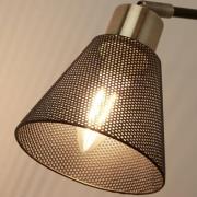 Seinävalaisin Sepanta, musta/messinki, metalli, korkeus 21 cm, E14