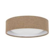 Beacon kattovalaisin Uno, beige, tekstiili, Ø 25 cm, GX53