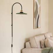 Globen Lighting seinävalaisin Cobbler 75, vihreä, lasi