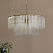 Globen Lighting HOOK 60 -riippuvalaisin, lasi, läpinäkyvä