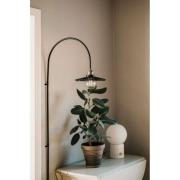 Globen Lighting seinävalaisin COBBLER, harmaa, korkeus 150 cm