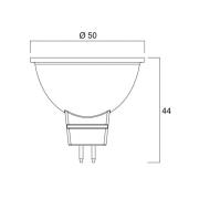 LED-lamppu SUPERIA RETRO GU5.3 MR16 5 W 865 480 lm himmennettävä