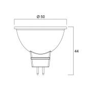 LED-lamppu SUPERIA RETRO GU5.3 MR16 6,1 W 865 621 lm himmennettävä