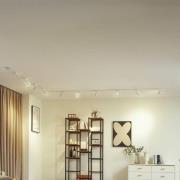 Kiskojärjestelmä 48V Lumaro, spotit, 9-lamppuinen, valkoinen, Ø4cm, 25...