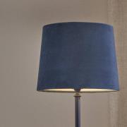 PR Home pöytälamppu Tove, sininen, korkeus 56 cm, metalli/kangas