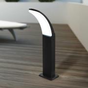 LED-pollarivalaisin Fiumicino, taivutettu muotoilu