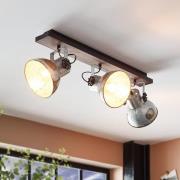 Kattovalo Barnstaple industrial-tyyli 3 lamppua