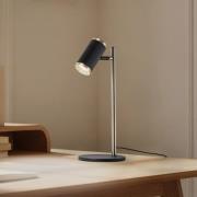 Lume pöytävalaisin, musta/kultainen antiikki, korkeus 42 cm, metallia