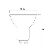 Sylvania LED-heijastin GU10 5W 4,000K himmennettävä 36° 475 lm