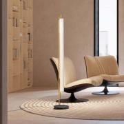 OLEV LED-lattiavalaisin TRISEL, kulta, metalli, 2700 K, himmennettävä