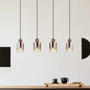 Riippuvalaisin Underwood, pituus 105 cm, ruskea/savuharmaa, MDF