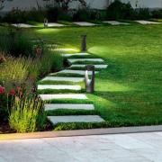 LED-pollarivalaisin Teo, korkeus 30 cm, musta, metalli, IP65