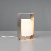 Pöytävalaisin Pail, mattanikkeli, metalli, korkeus 27 cm