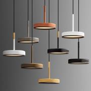 OLEV LED-riippuvalaisin OVERFLY, titaani, Ø 15 cm, metalli, 927 himmen...