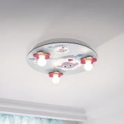 Kattovalaisin Lalelu, pyöreä, 3-lamppuinen