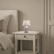 Monkey pöytävalaisin, ruskea, keraaminen, 28 cm korkea, E14