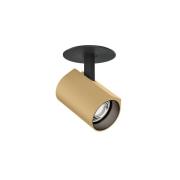 WEVER & DUCRÉ upotettava LED-kohdevalaisin Ceno 1.0 beige/musta 927 Bl...