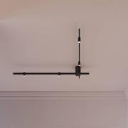 WEVER & DUCRÉ LED-kattovalaisin Trace Spin 1.0 musta 927