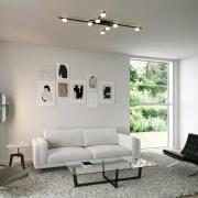 WEVER & DUCRÉ LED-kattovalaisin Perlez Grid 1.0 musta 927