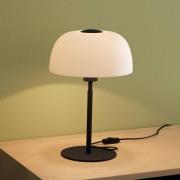 Solo 2 -pöytävalaisin, maitolasi/musta