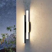 Serricella LED-ulkoseinävalaisin, musta