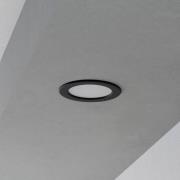 EGLO Leominster-kattovalaisin, pyöreä puuvarjostin