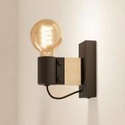 EGLO Bailrigg -seinävalaisin puuta