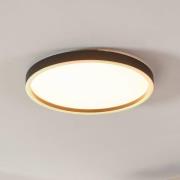 EGLO connect Montemorelos-Z, RGBW, musta, Ø57cm