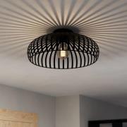 EGLO Mogano 3-kattovalaisin, häkkivarjostin, Ø43cm