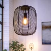 Rinroe-riippuvalaisin, Ø 32,5 cm, musta, teräs