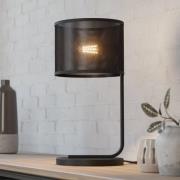 Manby pöytävalaisin, korkeus 48,5 cm, musta, teräs