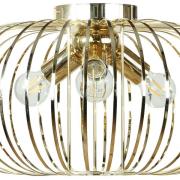 Kattovalaisin Globe, kullanvärinen, Ø 51 cm, 3-lamppuinen, E27