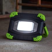 LED-kohdevalaisin ulos 850947, musta/vihreä, pituus 17 cm