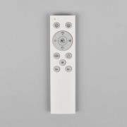 LED-kattovalaisin Vono, musta/kirkas, Ø 40 cm, CCT, RGB-kaukosäädin