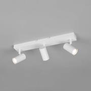 Kohdevalaisin Taryn, valkoinen matta, pituus 45 cm, 3-lamppuinen, GU10