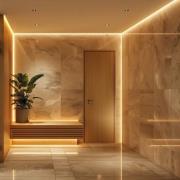 LED-nauha SAUNA, 3 000 K, pituus 200 cm, IP54, 24 V