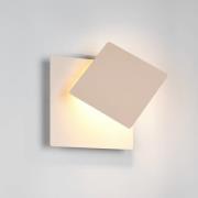 LED-seinävalaisin Mio, beige, leveys 18 cm, metalli