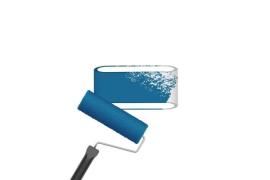 Seinävalaisin Sepanta, valkoinen, leveys 23 cm, kipsi, 2-lamppuinen.