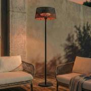 Lucande infrapunalämmitin Calor, musta, korkeus 200 cm