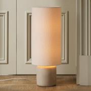 Globen Lighting lattiavalaisin Florian, valkoinen/beige, korkeus 80 cm