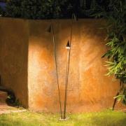 LED-lattiavalaisin ulos Brisa, 3-lamppuinen, khaki