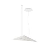 Vibia LED-riippuvalaisin RHYTHM, valkoinen, 93 x 47 cm, 927 himmennett...