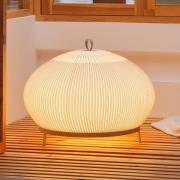 Vibia LED-maavalaisin KNIT, 51 x 65 cm, beige, tekstiili