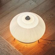 Vibia LED-maavalaisin KNIT, 62 x 65 cm, beige, tekstiili
