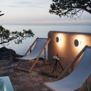 Bover LED-seinävalaisin Arid A/01 ruskea CCT 2 200–2 700 K IP44