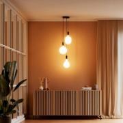 OSRAM kiinnike VINTAGE 1906 PENDULUM, musta, Ø 20 cm