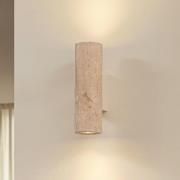 Lucande seinävalaisin Tavira, travertiini, kivi, ylös/alas