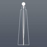 GRUPA Model M1 -LED-lattiavalo valk., musta johto